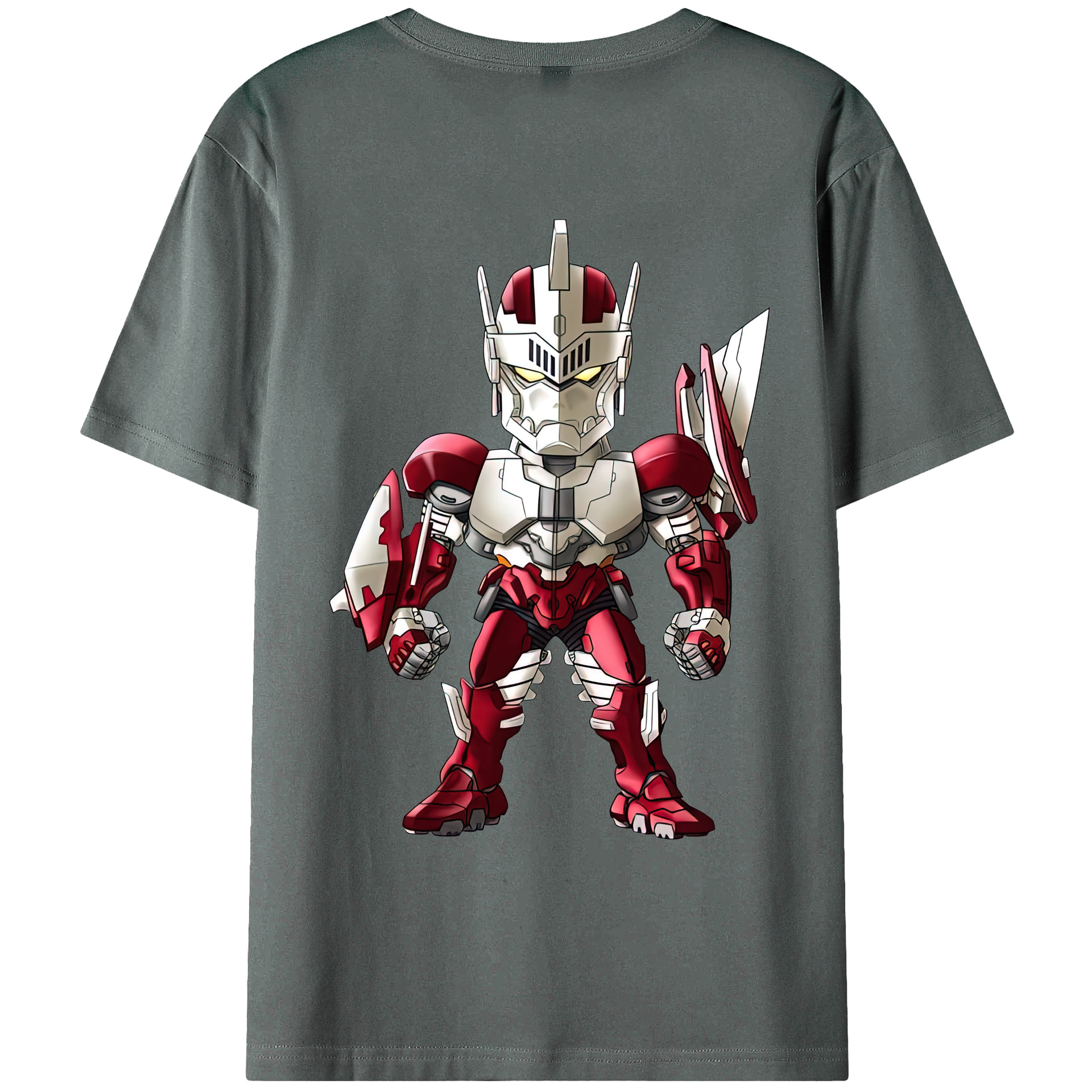 （画像用） ウルトラマン Ultraman 綿100％ メンズ半袖Tシャツ（バックプリント） 通気性